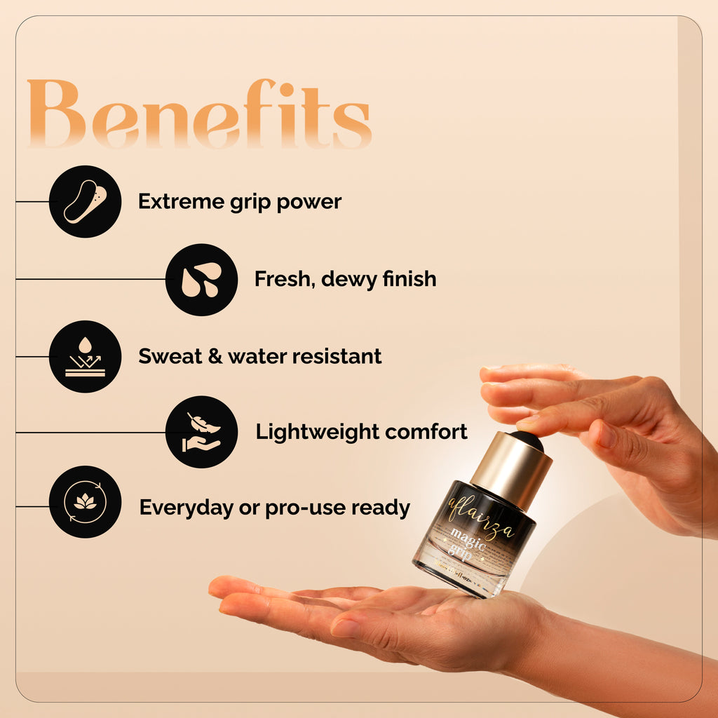 Aflairza Magic Grip Primer-Strong Hold for Long Lasting Makeup | Grocsy