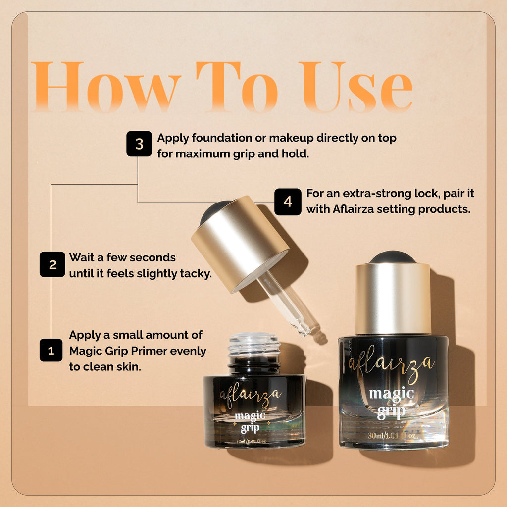 Aflairza Magic Grip Primer-Strong Hold for Long Lasting Makeup | Grocsy