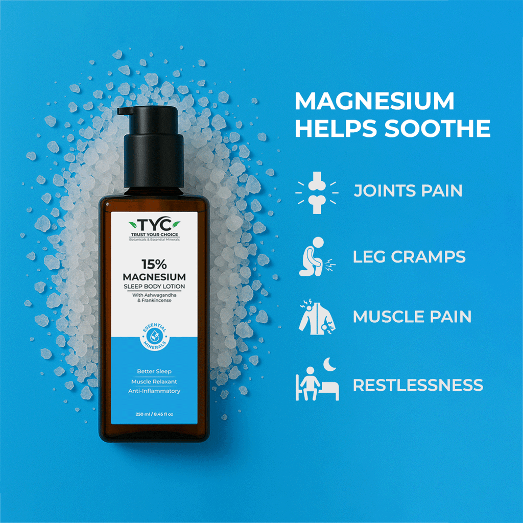 TYC 15% Magnesium Sleep Body Lotion | Grocsy