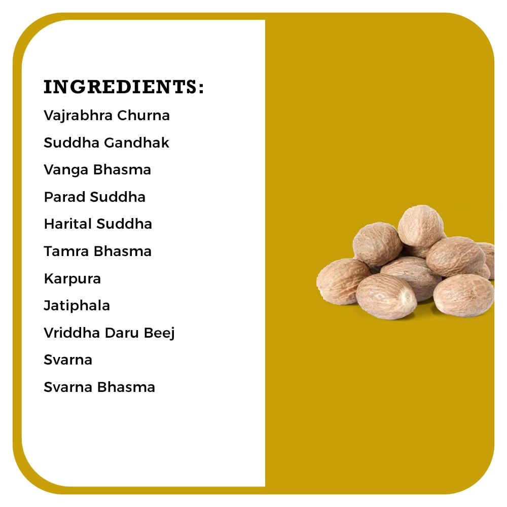 Desh Rakshak Mahalaxmi Vilas Ras (With Gold) | Grocsy