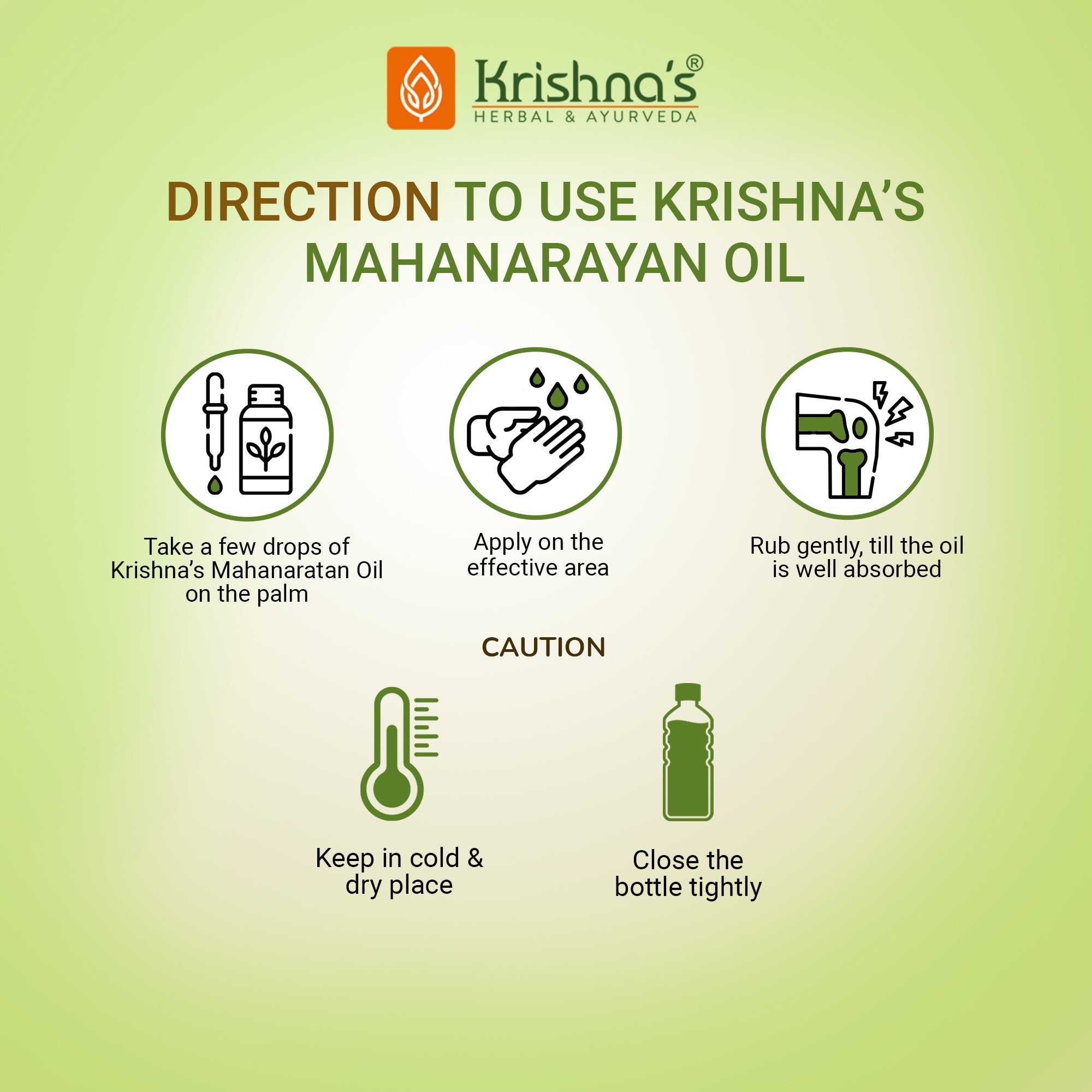 Krishna'S Herbal & Ayurveda Mahanarayan Oil | Grocsy