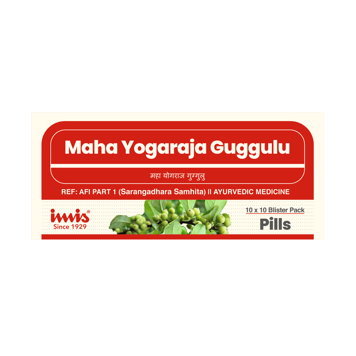 IMIS Ayurveda Mahayogaraja Guggulu Pills | Grocsy