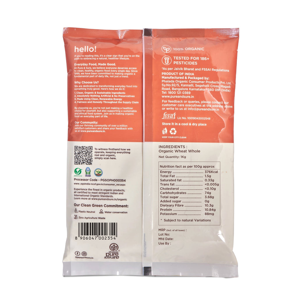 Pure & Sure Organic Maida | Grocsy