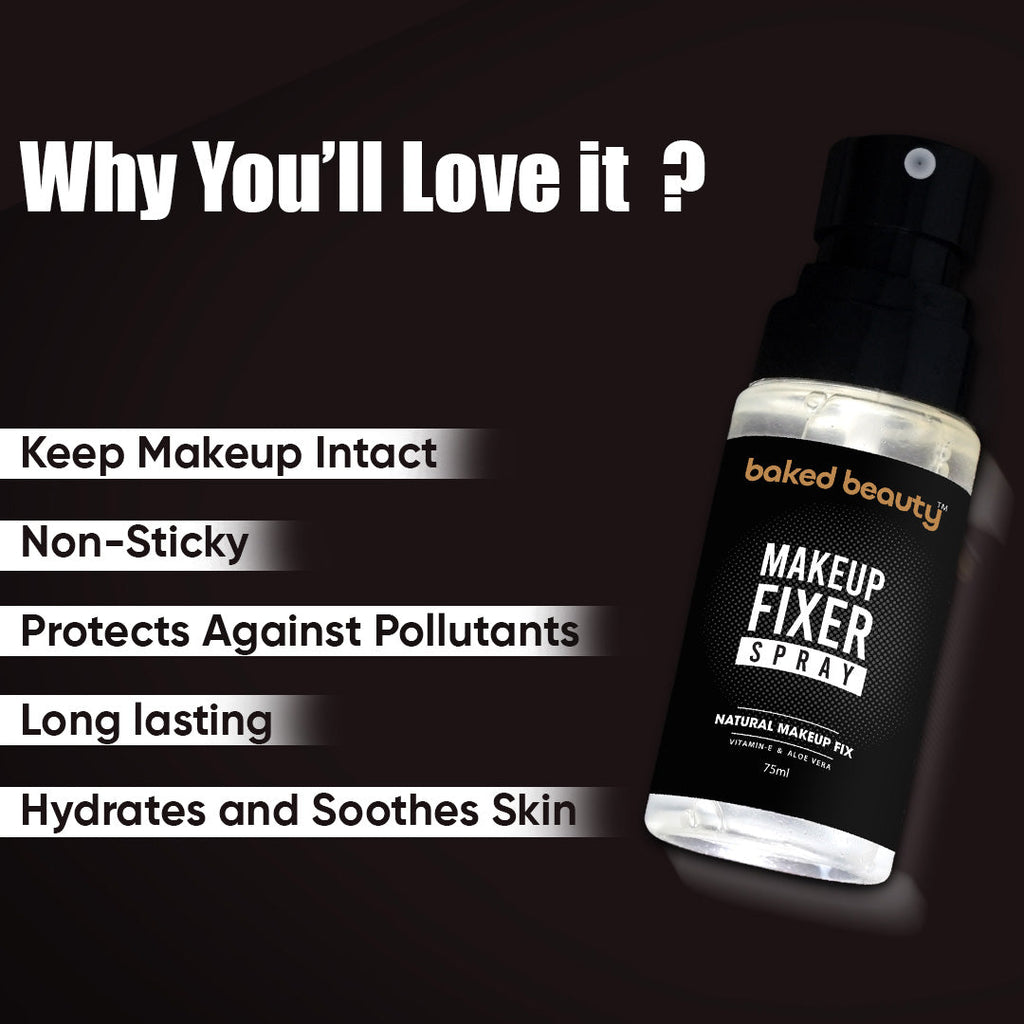 Baked Beauty Makeup Fixer With Aloe Vera & Vitamin-E | Grocsy