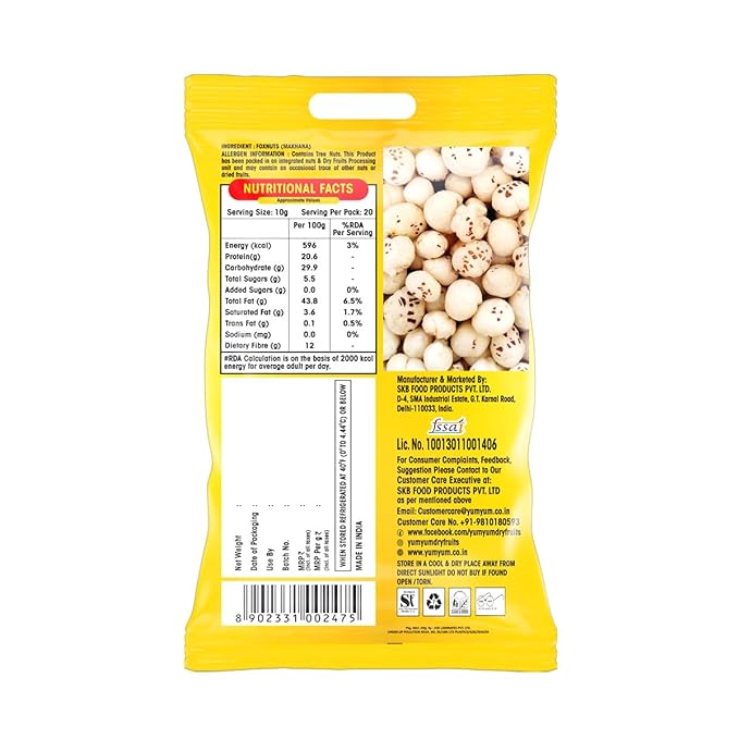 Yum Yum Makhana Pouch | Grocsy