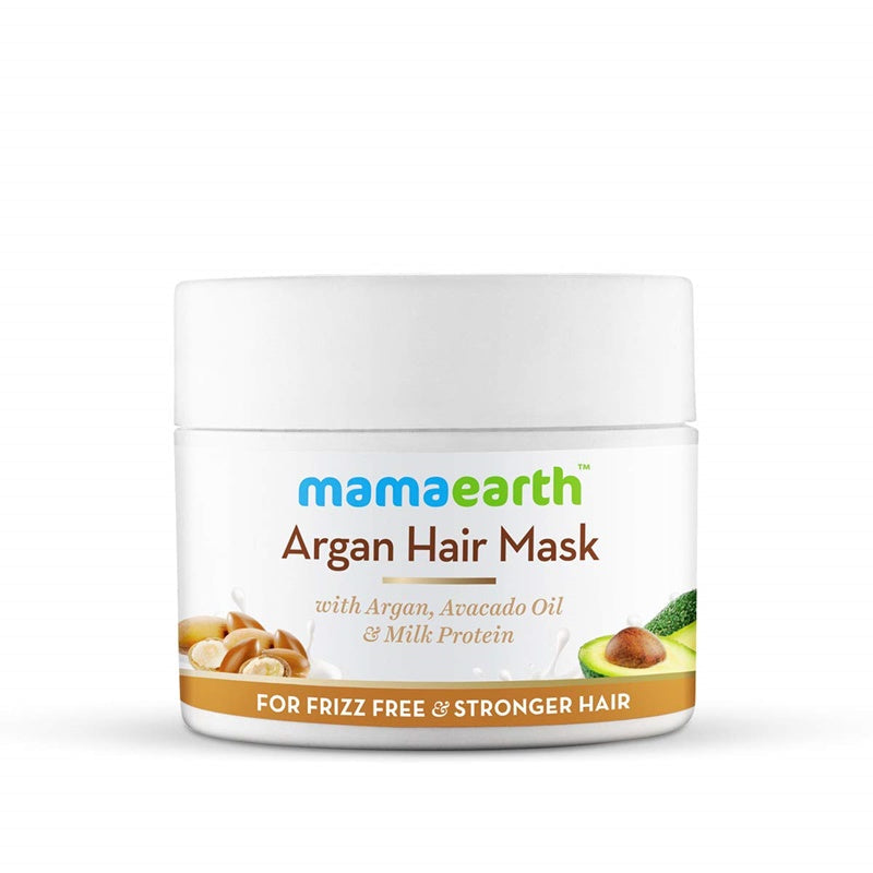 Mamaearth Argan Hair Mask & Argan Shampoo | Grocsy