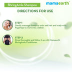 Mamaearth Bhringamla Shampoo & Conditioner Combo | Grocsy