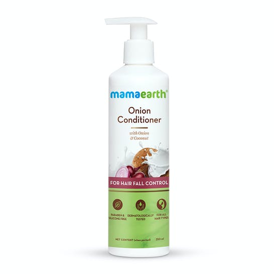 Mamaearth Onion Conditioner For Hair Fall Control | Grocsy
