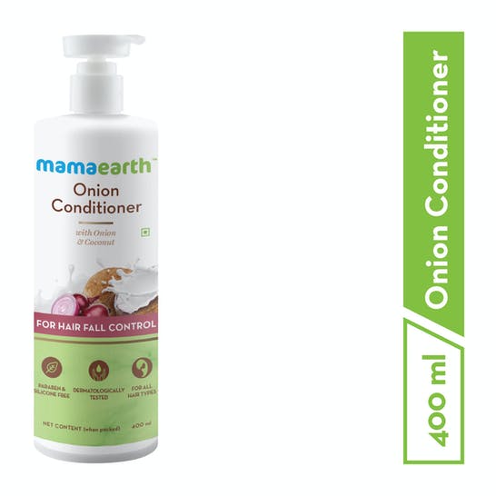 Mamaearth Onion Conditioner For Hair Fall Control | Grocsy