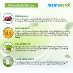 Mamaearth Onion Scalp Serum For Healthy Hair Growth | Grocsy
