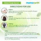 Mamaearth Onion Scalp Serum For Healthy Hair Growth | Grocsy