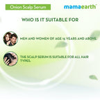 Mamaearth Onion Scalp Serum For Healthy Hair Growth | Grocsy