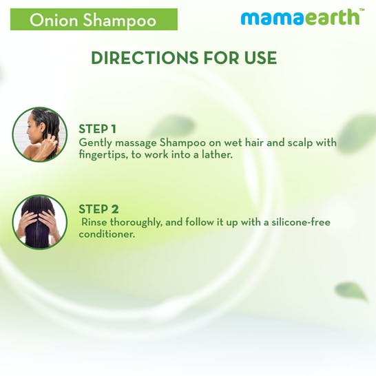 Mamaearth Onion Shampoo For Hair Fall Care | Grocsy