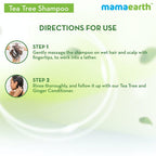 Mamaearth Tea Tree Anti Dandruff Shampoo For Dandruff Free Hair | Grocsy