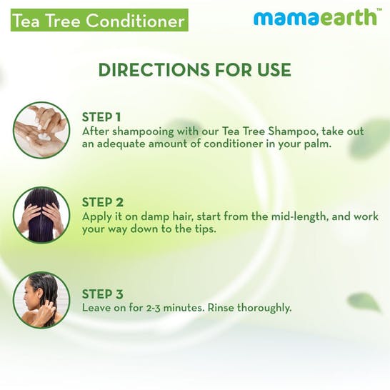 Mamaearth Tea Tree Conditioner For Dandruff Free Hair | Grocsy