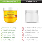Mamaearth Ubtan Body Scrub with Turmeric & Saffron for Tan Removal | Grocsy