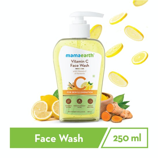 Mamaearth Vitamin C Face Wash For Skin Illumination | Grocsy