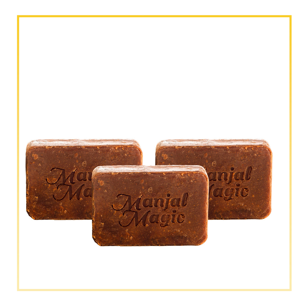 Haappyherbs Manjal Magic Luxury Soap Bar - Family Pack | Grocsy