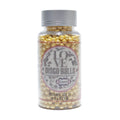 Confect Marigold Yellow Disco Balls Sprinkles 6 MM | Grocsy