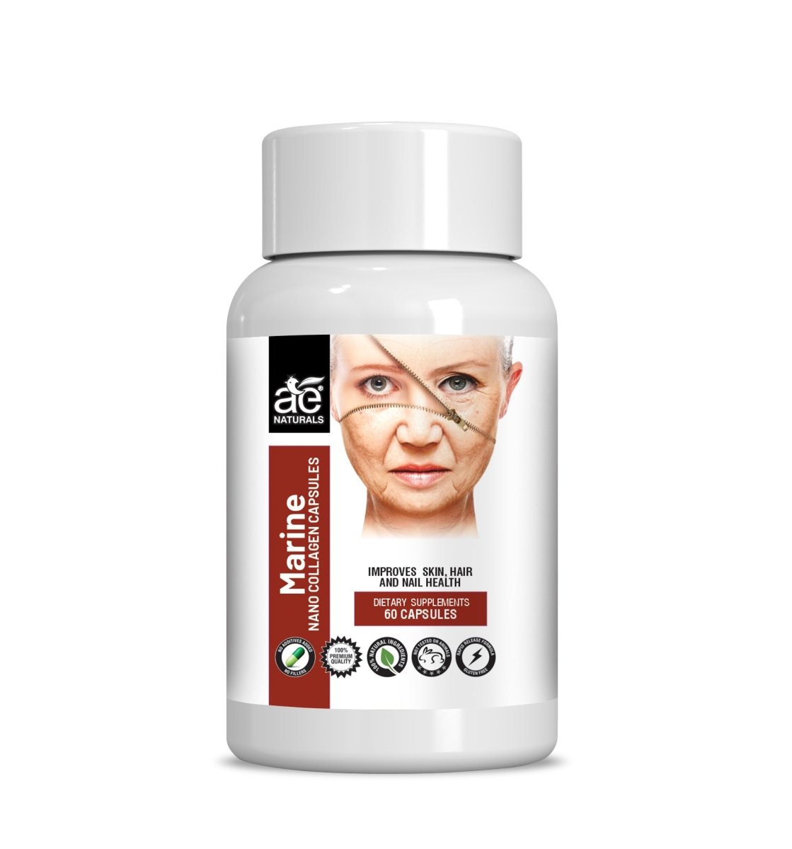 Ae Naturals Marine Nano Collagen Capsules | Grocsy