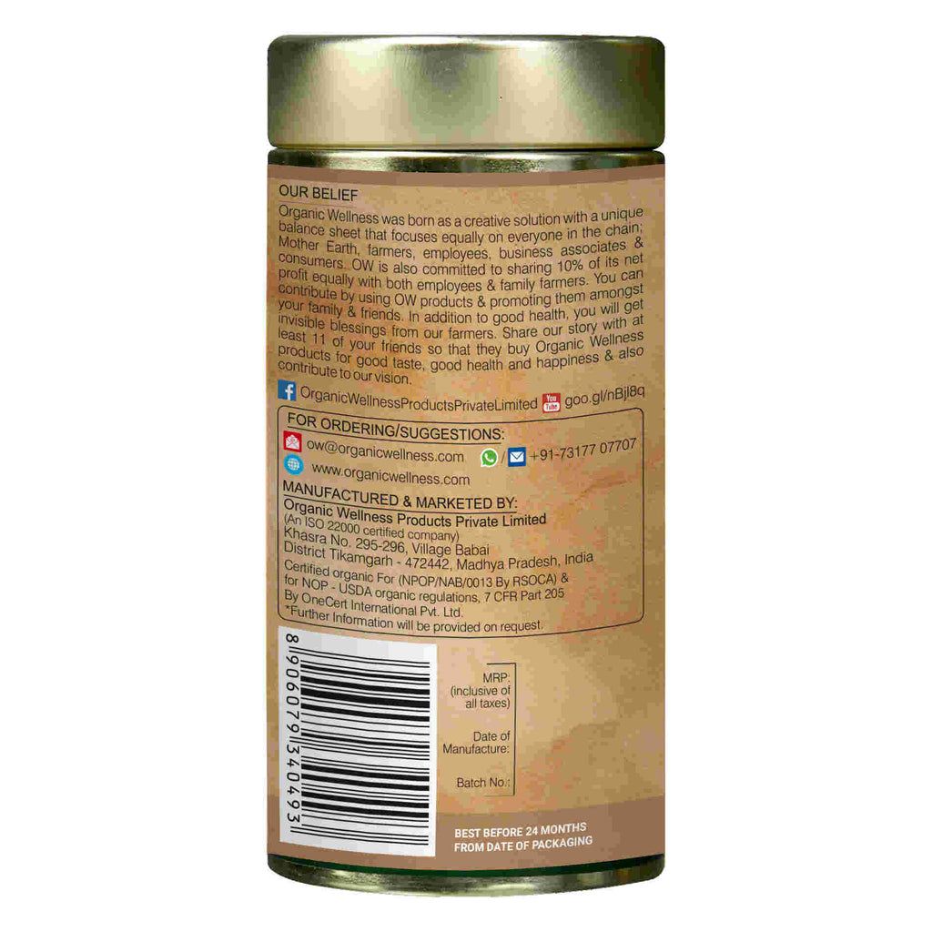Organic Wellness Masala Chai Tin | Grocsy