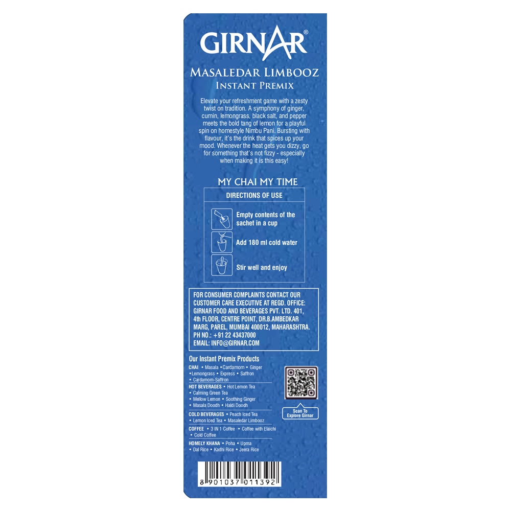Girnar Instant Premix Masaledar Limbooz | Grocsy