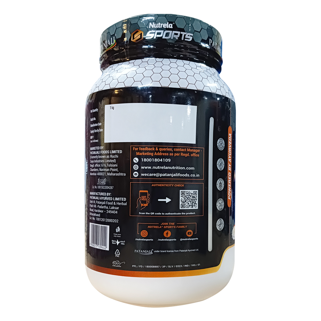Patanjali Nutrela Sports Mass Gainer (Frvan-ice) | Grocsy