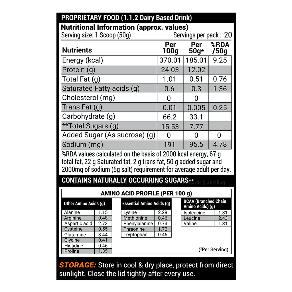 Patanjali Nutrela Sports Mass Gainer (Frvan-ice) | Grocsy
