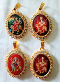 Elite Trading Religious Mata Rani Pendant Gold Tone Maa Durga Pendant for Women & Men/Spritiual/Kirtan | Grocsy