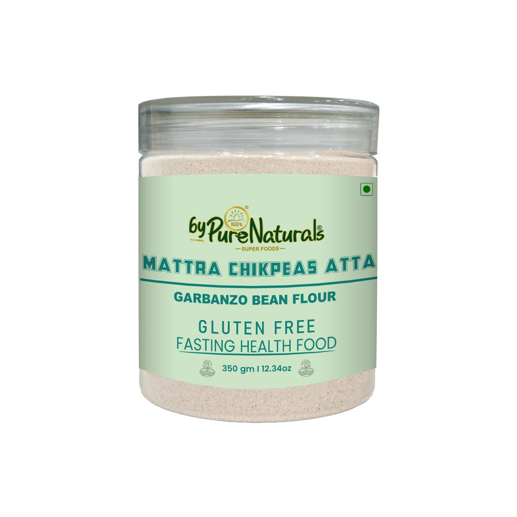 byPureNaturals Mattra Chikpeas Atta (Garbanzo Bean Flour) | Grocsy