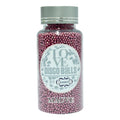 Confect Mauve Disco Balls Sprinkles 2 MM | Grocsy