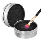 Bronson Professional Makeup Brush Cleaner Sponge Tin Quick Cleaning | Grocsy