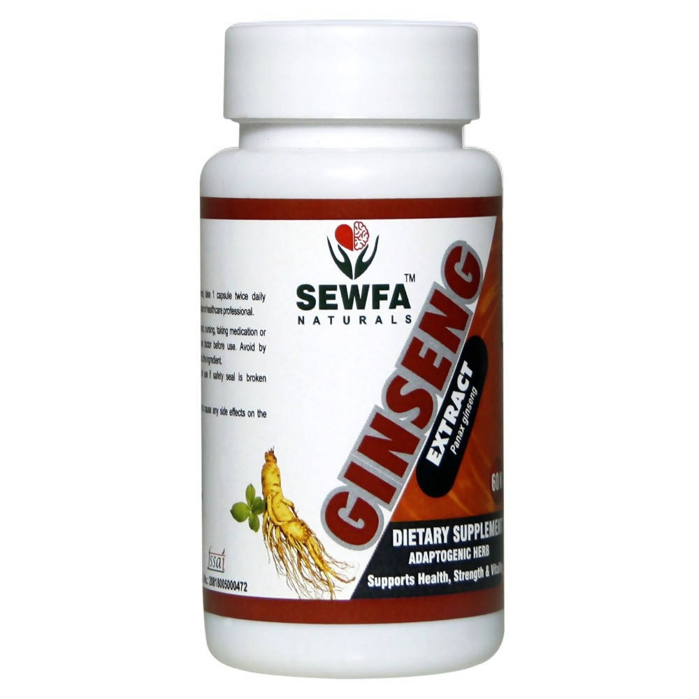 Sewfa Naturals Ginseng Extract Capsules | Grocsy