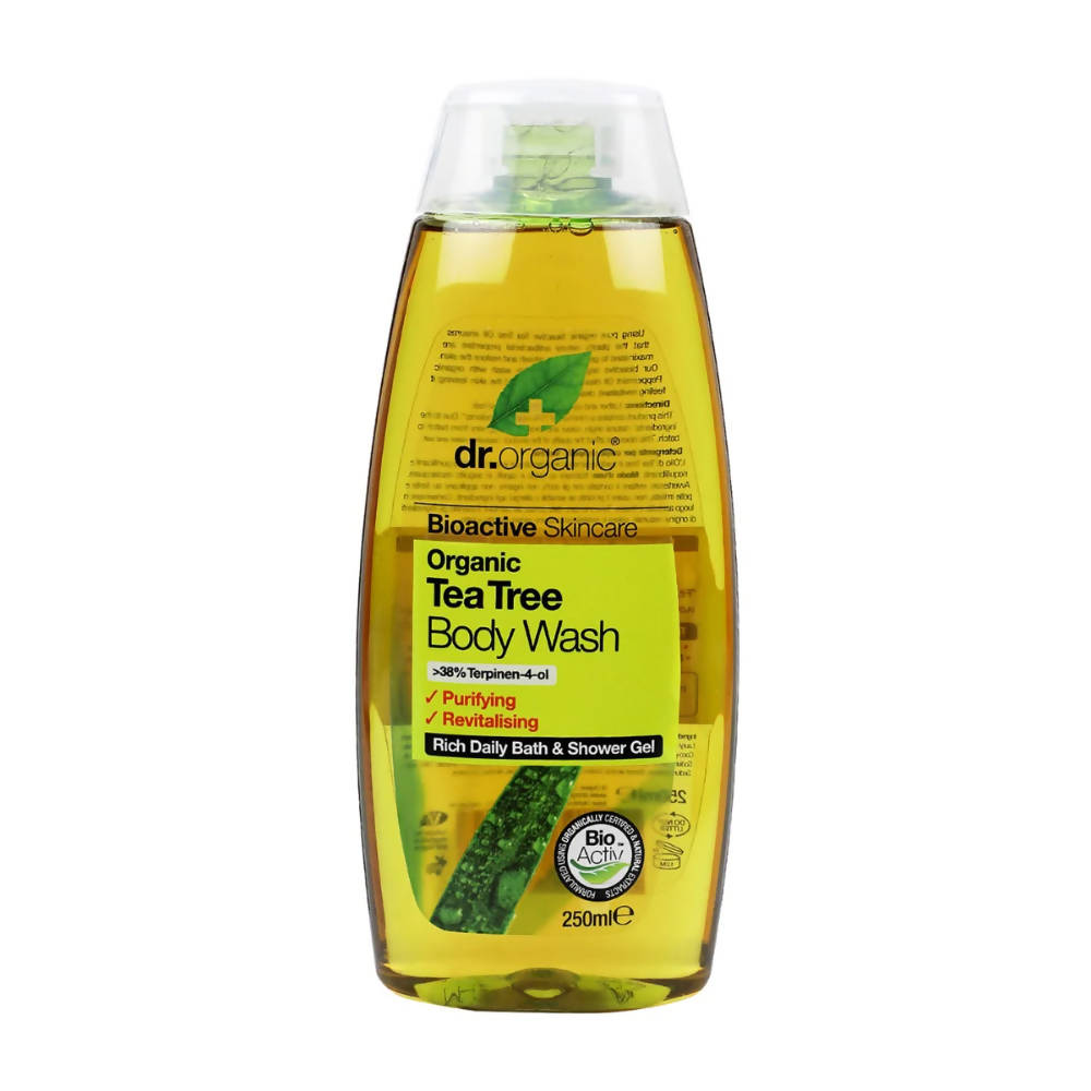 Dr.Organic Tea Tree Body Wash | Grocsy