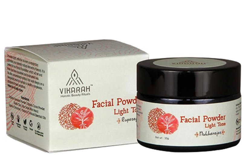 Vikarah Facial Powder Light Tone Mulcharajas | Grocsy