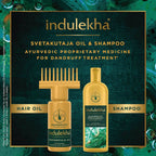 Indulekha Svetakutaja Anti-Dandruff Hair Oil | Grocsy
