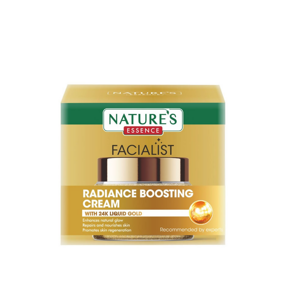 Nature's Essence Facialist Radiance Boosting Cream with 24K Liquid Gold | Grocsy