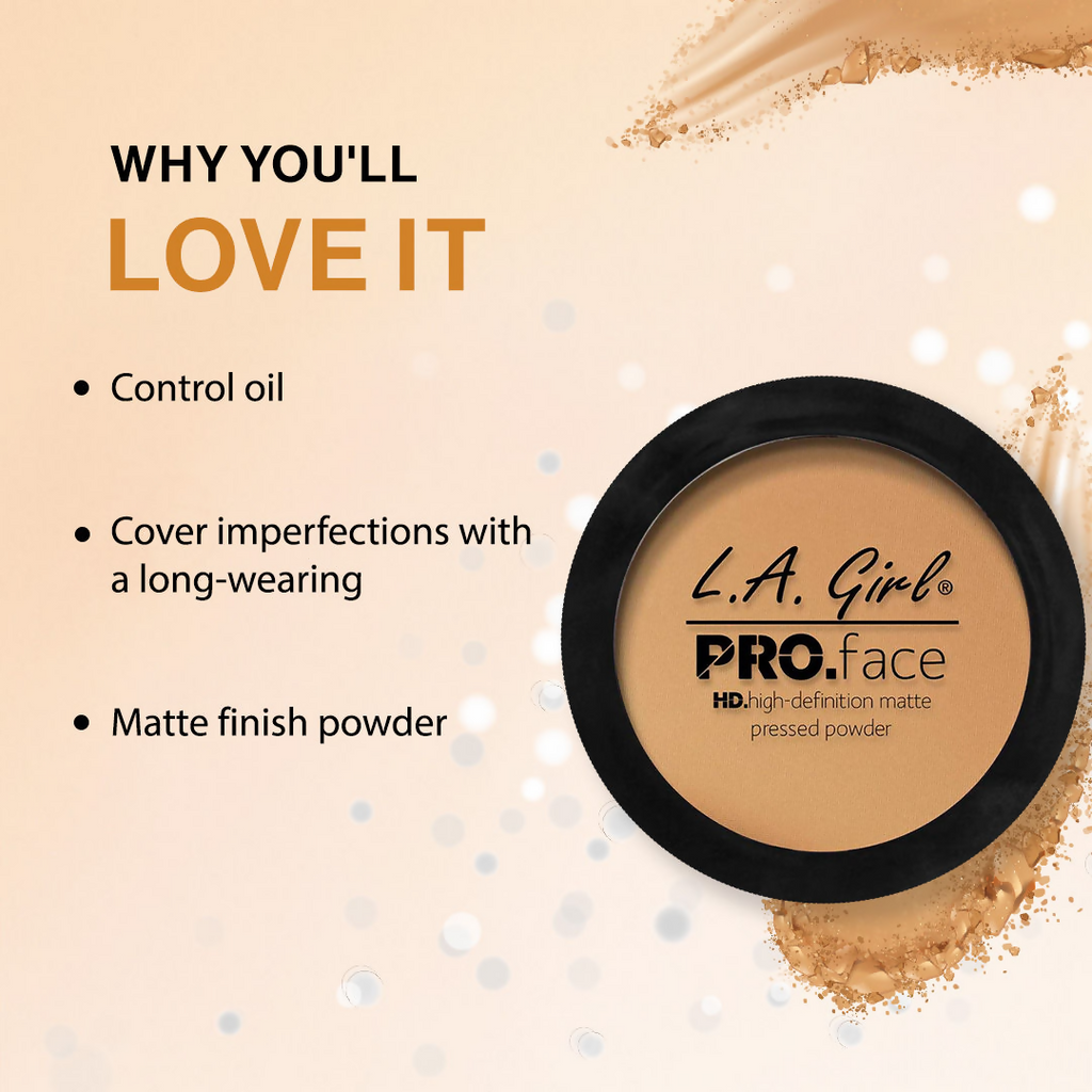 L.A. Girl HD PRO Face Pressed Powder - True Bronze | Grocsy