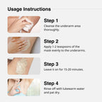 Cureskin Under Arm Brightening Cream Mask with Papaya & Sweet Orange | Grocsy