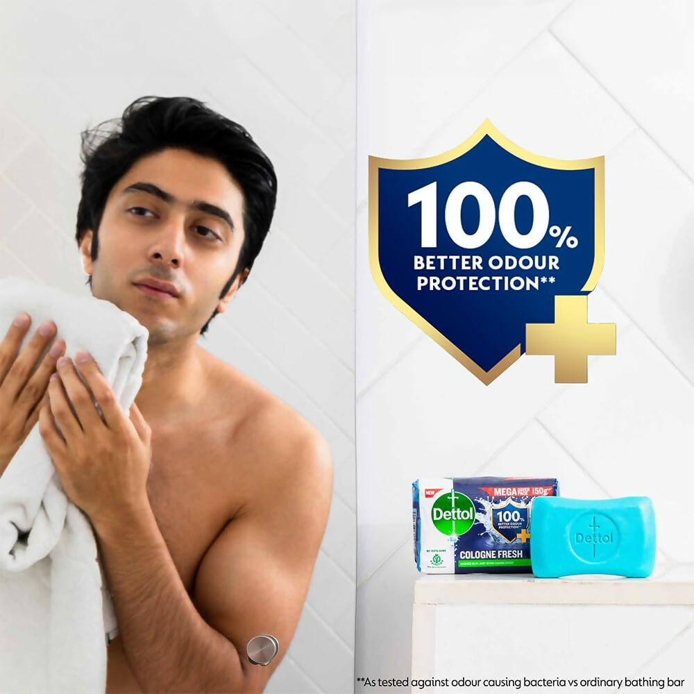 Dettol Cologne Fresh Bathing Soap Bar | Grocsy