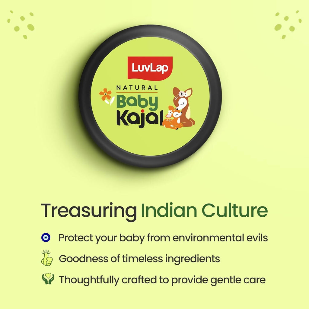 LuvLap 100% Natural Baby Kajal | Grocsy