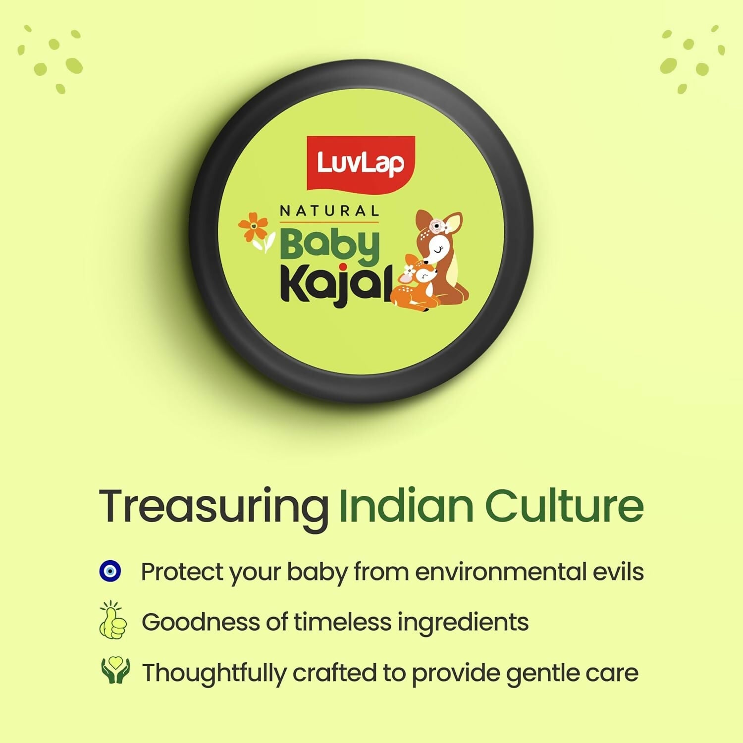 LuvLap 100% Natural Baby Kajal | Grocsy