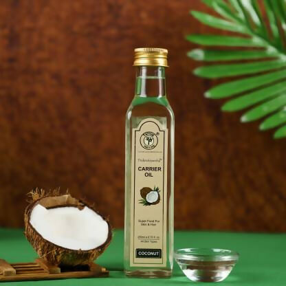 Tatvik Ayurveda Prakrutisparsha Carrier Oil (Coconut) | Grocsy