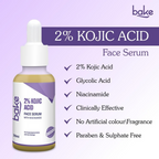 Bake 2% Kojic Acid Face Serum With Niacinamide | Grocsy