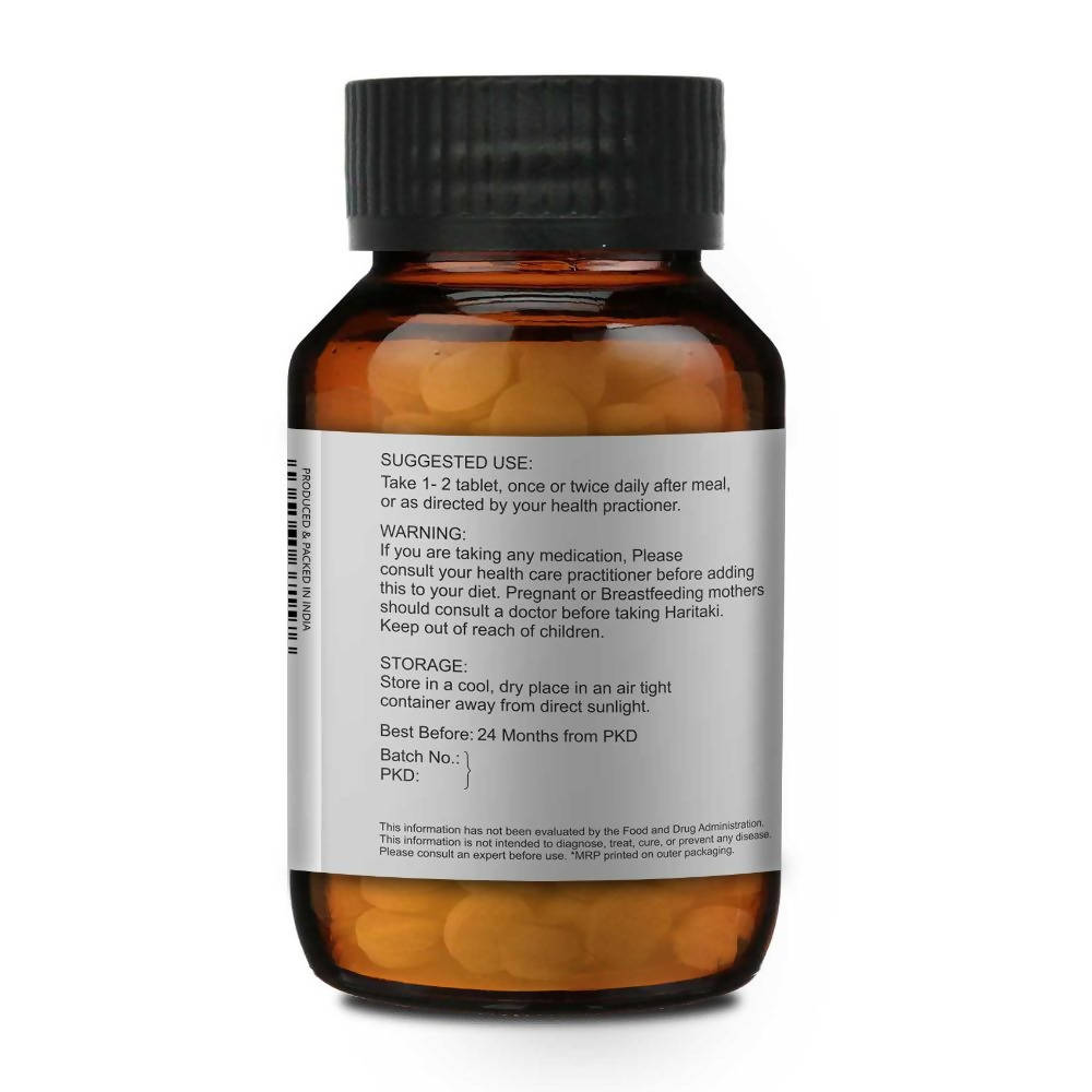 Merlion Naturals Haritaki 500mg Tablets | Grocsy