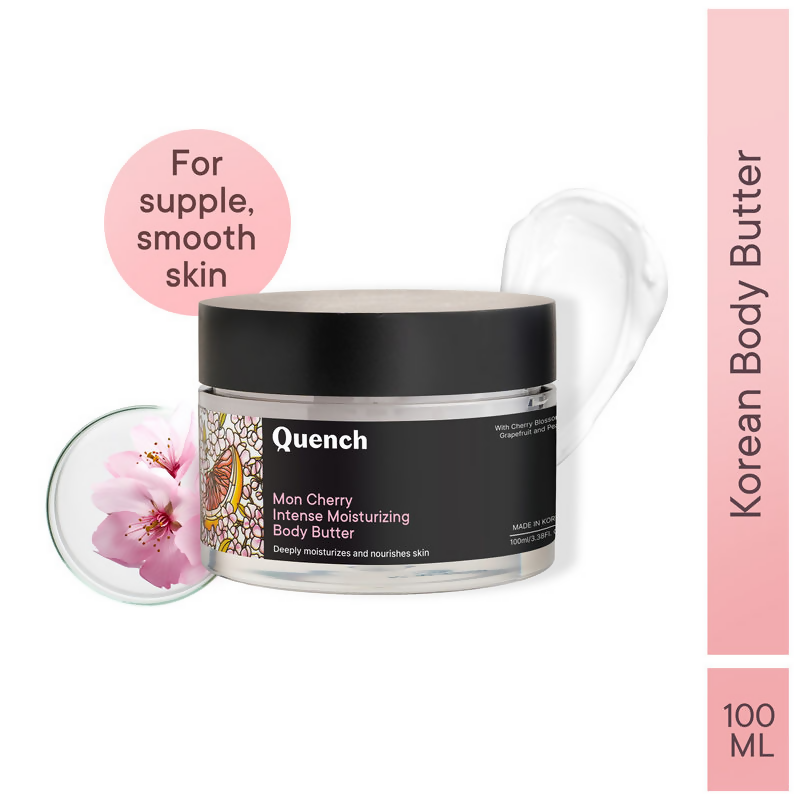 Quench Moisturizing Body Butter with Cherry Blossom | Grocsy
