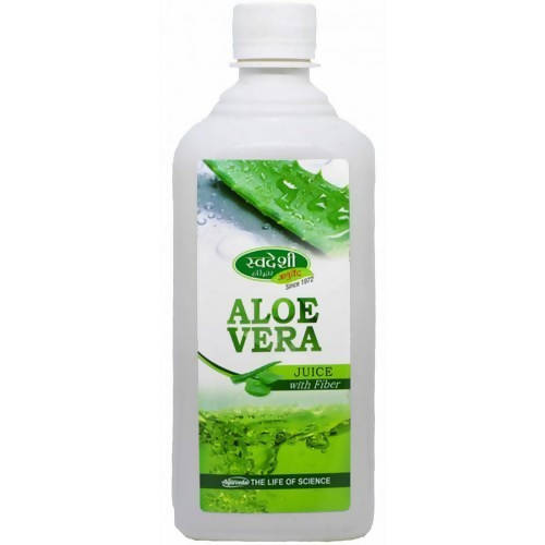 Swadeshi Aloe Vera Juice with Fibre | Grocsy