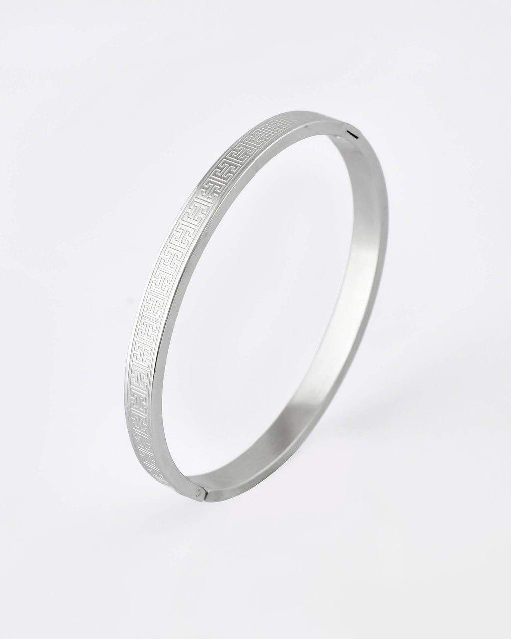 VOJ Stainless Steel Silver Bracelet | Grocsy