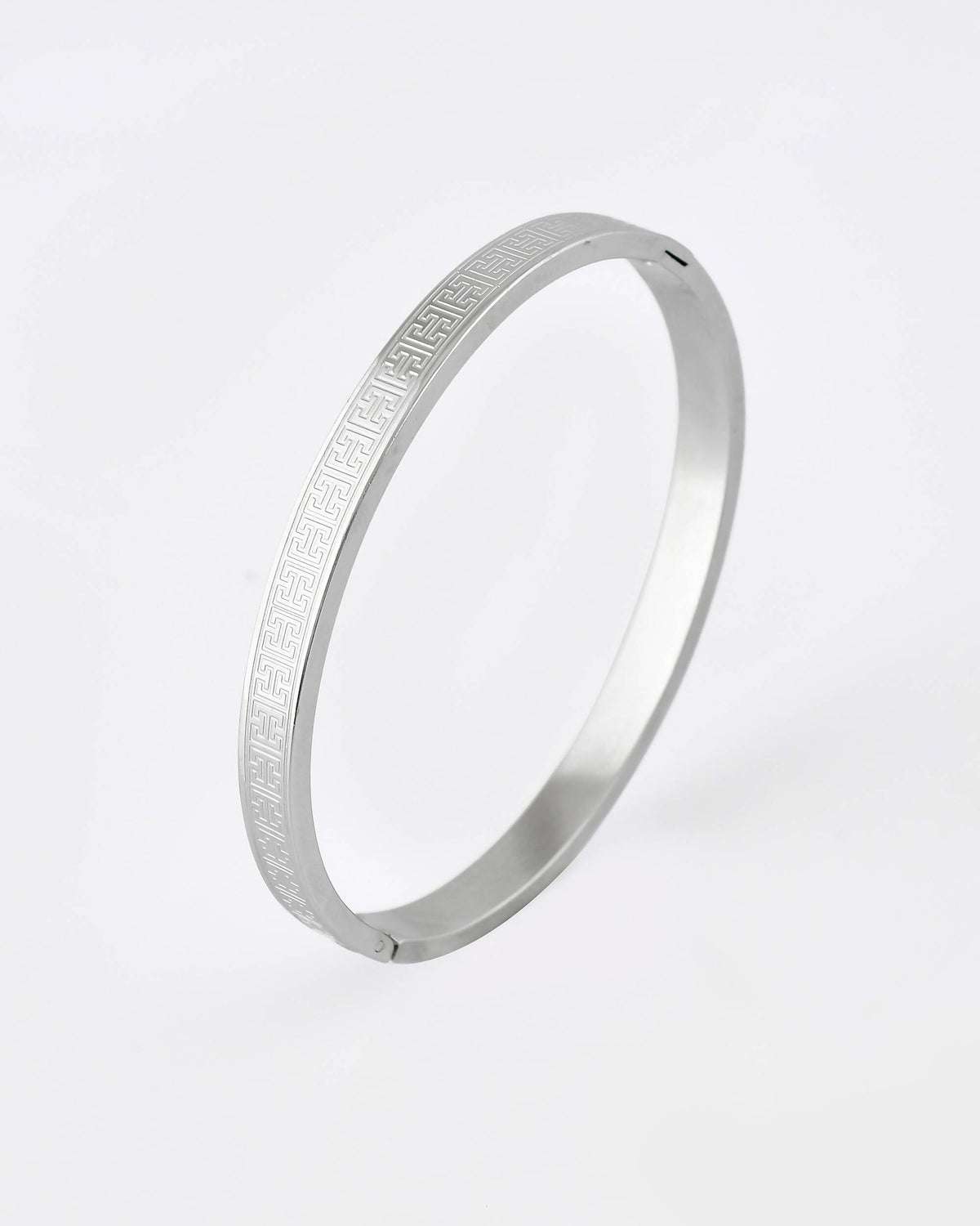 VOJ Stainless Steel Silver Bracelet | Grocsy