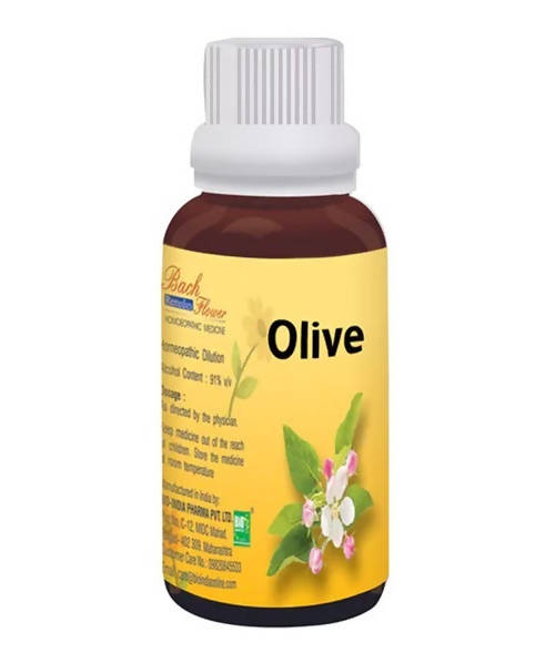 Bio India Homeopathy Bach Flower Olive Dilution | Grocsy